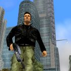 Trilogia GTA: O estúdio admite que muitos gostaram das remasterizações, apesar das críticas. GTA 3 protagonist Claude walks through Liberty City with a shotgun in hand